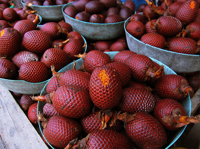 fruta del aguaje